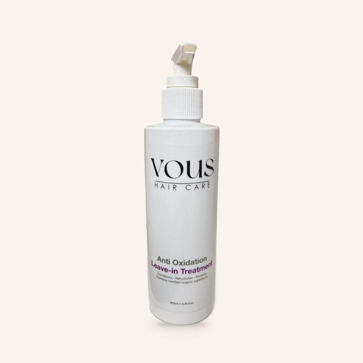 Vous Care Anti Oxidation Leave-In Treatment, 200ml pump bottle