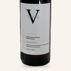 Close-up of the Vous Care Curl Spray label